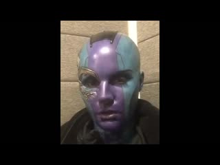 Karen gillan / gamora and nebula