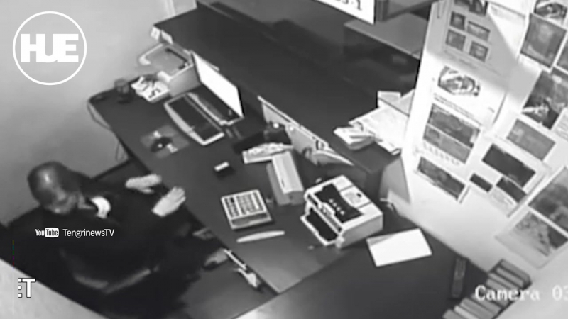 Ограбление букмекерской конторы в алма ате попало на видео