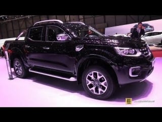 2018 renault alaskan exterior and interior walkaround 2018 geneva motor show