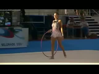 Universiade belgrade 2009 rhythmic gymnastics 2 24 kanaeva evgeniya rus hoop