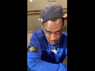 Diddy on ig live dance a thon rapping on super cats dolly my baby like fredro starr (april 12, 2020) for