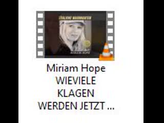 Miriam hope wieviele klagen werden jetzt folgen