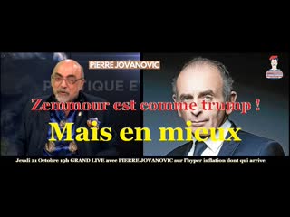 Pierre jovanovic vs eric zemmour