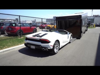 Wife suprises husband with brand new lamborghini huracán spyder