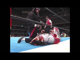 Jushin thunder liger vs great sasuke