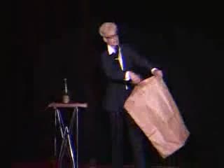 Исчезающая бутылка шампанского