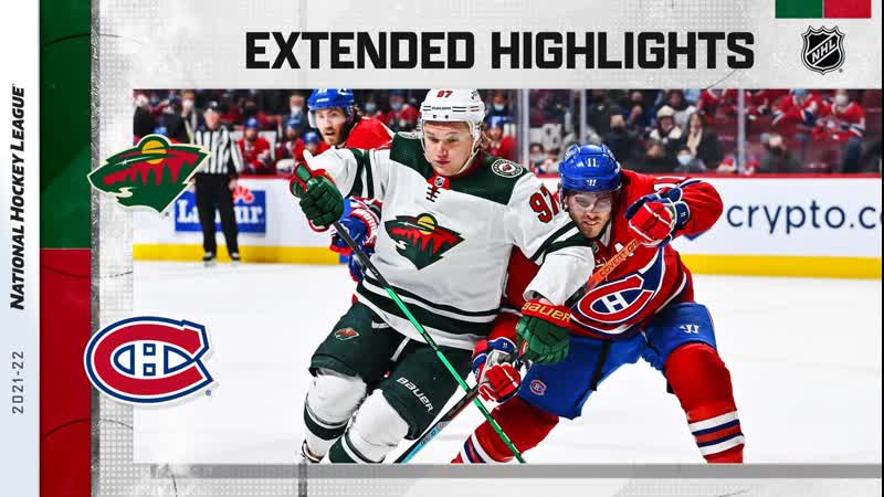 Minnesota wild vs montreal canadiens apr 19, 2022 highlights
