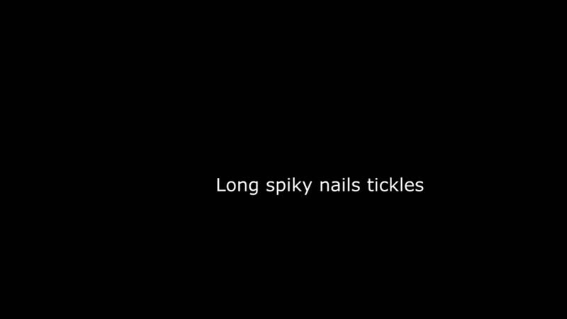 Long spiky nails tickle(480p)