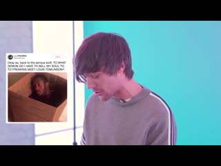 Louis reply to fans tweets on heat world