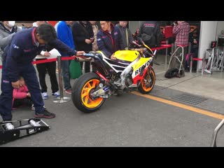 Honda rc213v exhaust sound!!!! 4k ultra hd 2016