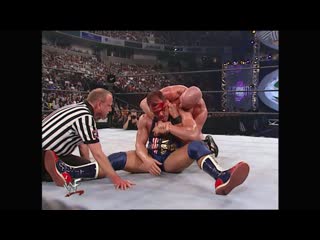 Steve austin (c) vs kurt angle wwf world heavyweight championship (summerslam 2001)