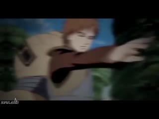 ▴○ naruto; gaara x rock lee