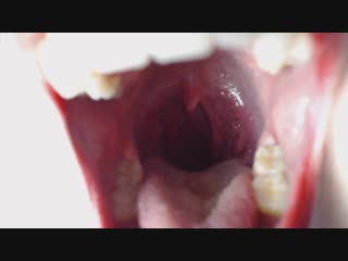 Deep inside mouth giantess vore