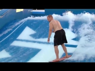 Flowrider серфинг на круизном лайнере