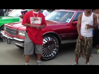 30 inch spinning rims! | wshh com/worldstarcandy