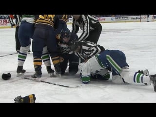 Gotta see it burrows gets rough with lehner, then gets tackled by falk