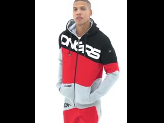 Dangerous dngrs tritop sweat suit grey melange