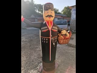 Надувная фигура " кубанский казак"