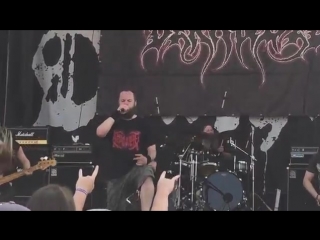 Deranged live in maryland deathfest xiv 05/28/2016 (live video)