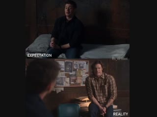 #j2 #thewinchesters #expectation vs #reality #season5 #spn