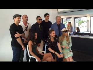 #bts photo shooting for @cw legendsoftomorrow cast at #cwsdcc!