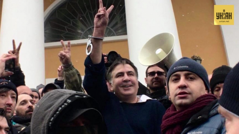 Від арешту до звільненняпригоди михеїла саакашвілі