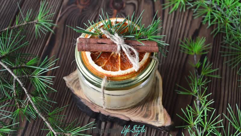 Diy свеча своими руками ☆ с ароматом