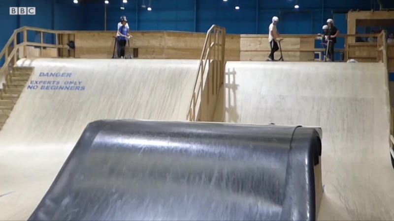 Сальто на инвалидном кресле