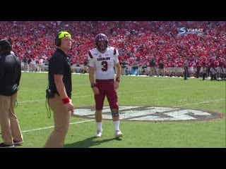 2019 | pt 3/4 | south carolina gamecocks @ #3 georgia bulldogs | ncaaf 2019 week 7 | viasat | ru |