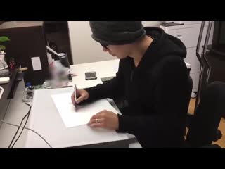 Hajime isayama rough sketch of eren, mikasa and armin for bronze statue crowdfunding project