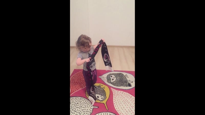 Алеся маленькі заўзятар "крумкачоў"