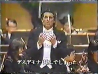 Placido domingo sings otello