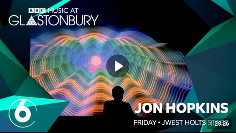Jon hopkins live at glastonbury