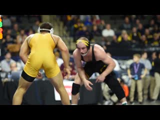 165lbs alex marinelli (iowa) dec josh shields (arizona state)