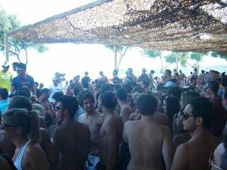 Tropicana club, paradise beach, mykonos