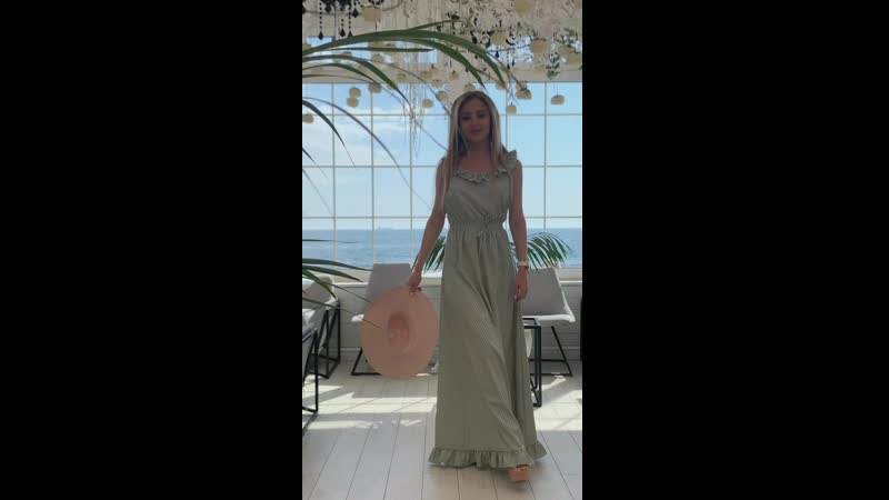 Сарафан летний горох