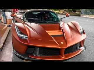 Matte bronze ferrari laferrari overview and driving 2017 hq