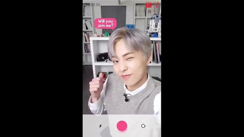[video] 180919 xiumin @ lottedutyfree instagram update