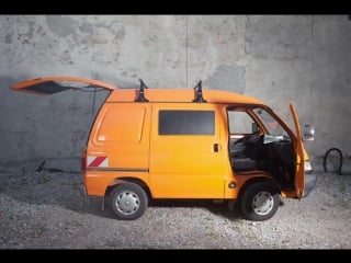 Переоборудованный piaggio porter