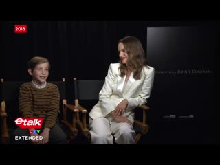 2018 natalie portman says jacob tremblay is going to go very, very far throwback etalk