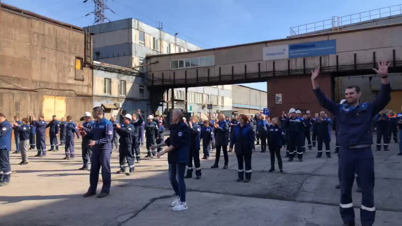 Продолжаем! производственная гимнастика в сталеплавильном производстве