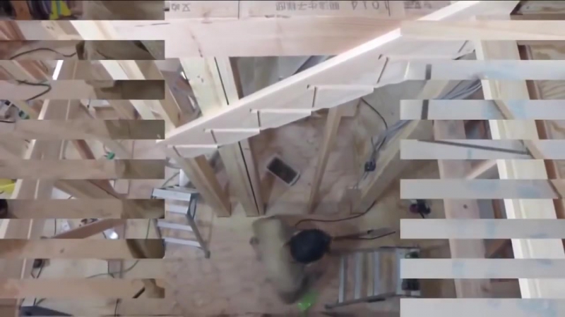 Японские столяры 80 уровня мастерства очень точная работа