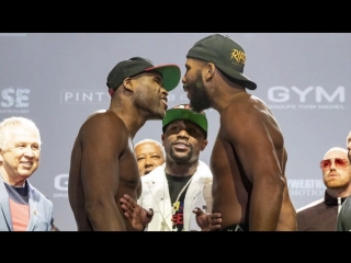 Adonis stevenson badou jack face weigh in