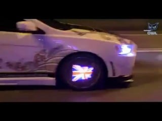 Анимационные диски на митсубиси лансер