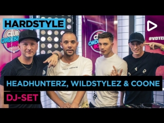 Headhunterz, wildstylez & coone (b2b dj set) slam!