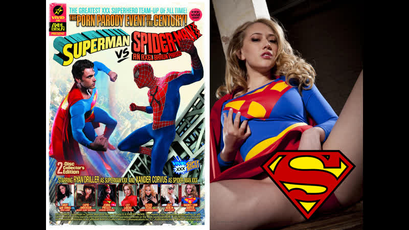 Супермен против человека паука ххх пародия superman vs spider man xxx