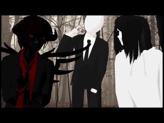 Mmd everybody creepypasta [zalgo, slenderman, and jeff the porn]