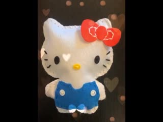 Ручная хеллоу киття