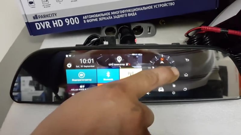 Видеорегистратор зеркало 10 в 1