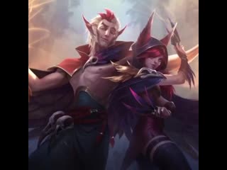 Edit xayah x rakan, lux x ezreal, ashe x tryndamir, senna x lucian, katarina x garen